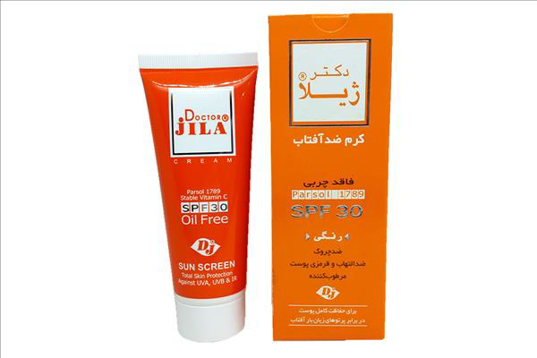 تصویر از دکتر ژیلا ضد آفتاب spf30 رنگی 30میلی فاقد چربی