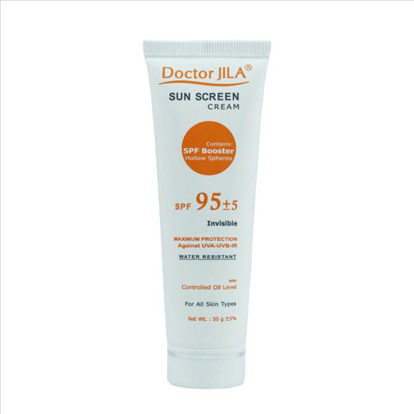 تصویر از دکترژیلا ضد آفتاب SPF95 بی رنگ انواع پوست