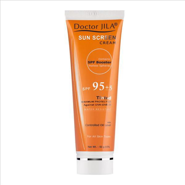 تصویر از دکترژیلا ضدآفتاب95  spf رنگی انواع پوست