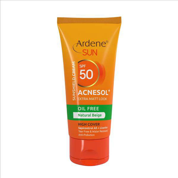 تصویر از آردن ضد آفتاب SPF50 ACNESOL فاقد چربی - بژ طبیعی