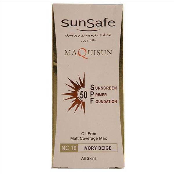 تصویر از سان سیف ضد آفتاب SPF50  فاقد چربی - بژ عاجی NC10