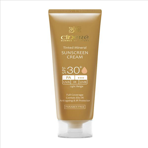 تصویر از سینره ضدآفتاب رنگی 30 SPF بژ روشن