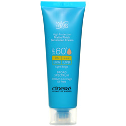 تصویر از سینره کرم ضدآفتاب رنگی 60 spf بژ طبیعی