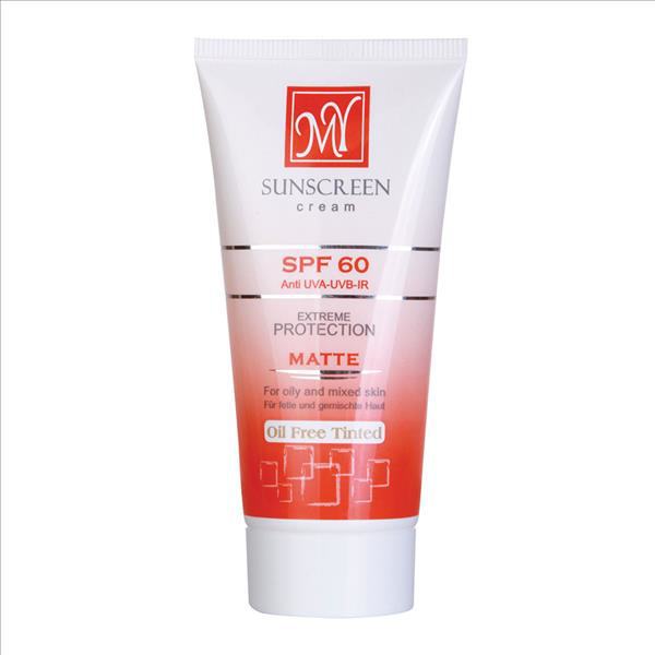 تصویر از مای ضدآفتاب SPF 60 کرم پودری رنگی مات -فاقد چربی