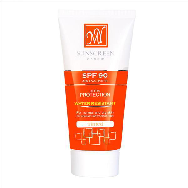 تصویر از مای ضدآفتاب SPF 90 کرم پودری رنگی-پوست خشک معمولی