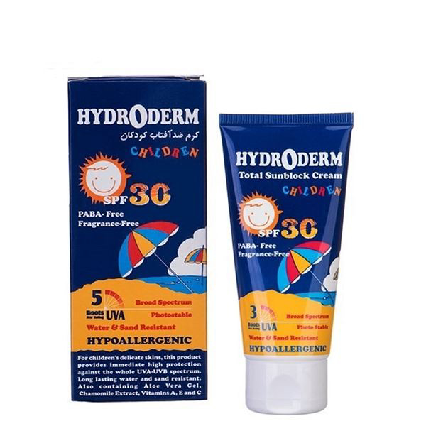 تصویر از هیدرودرم ضدآفتاب SPF 30 کودکان - 50 میلی