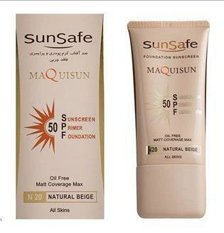 تصویر از سان سیف ضدآفتاب  SPF50 فاقد چربی - بژ طبیعی N 20