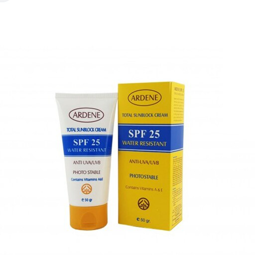 تصویر از آردن ضد آفتاب SPF25 مقاوم در برابر شستشو